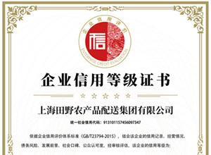企業(yè)信用等級證書